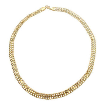 COLLIER OR 18CT 13GR 42CM