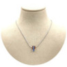 COLLIER OR BLANC 18CT 5.47GR TOURMALINE