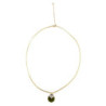 COLLIER OR 18K JADE DTS 6.2GR