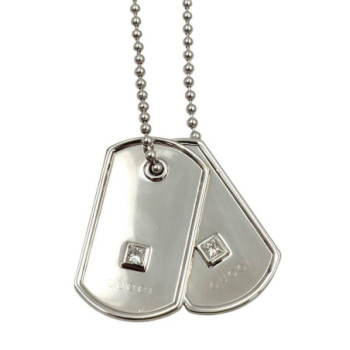 CHAINE AVEC PENDENTIF GUCCI OR 18K ET DMT 19.13GR
