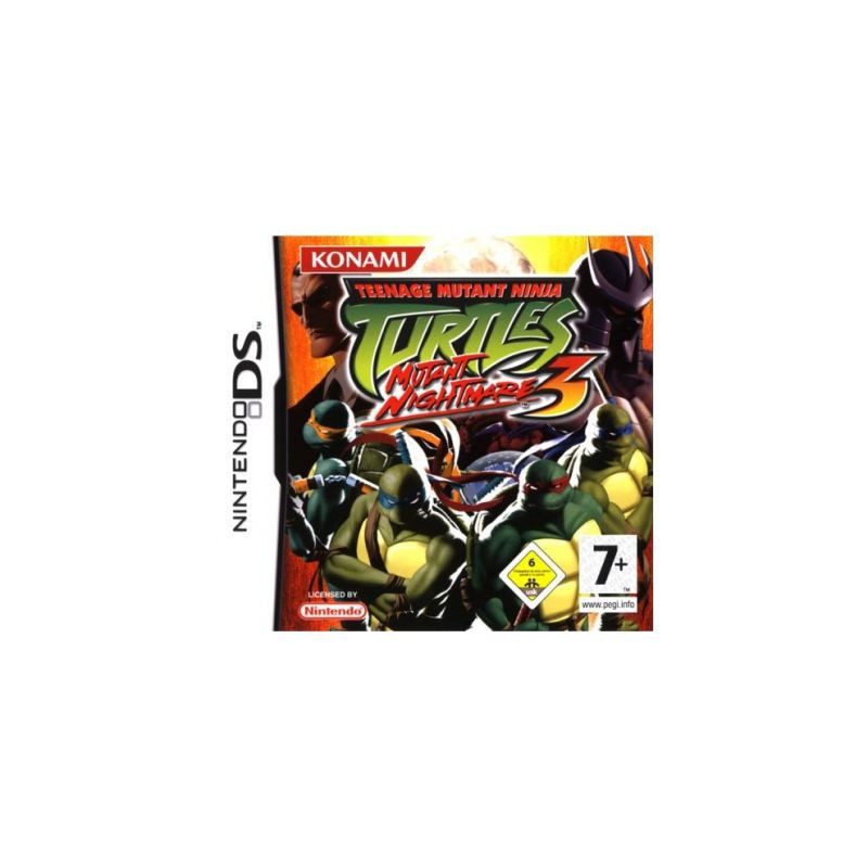 Teenage Mutant Ninja Turtles: Mutant Nightmare (Nintendo DS) sans notice