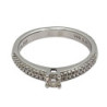 BAGUE PLATINE 950+DIAMS T51 3.98GRS