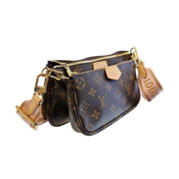 LOUIS VUITTON Multi Pochette Accessoires ROSE M44840 FULL SET