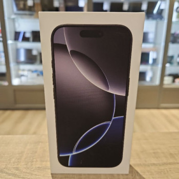APPLE IPHONE 16 PRO 256GB BLACK TITANIUM