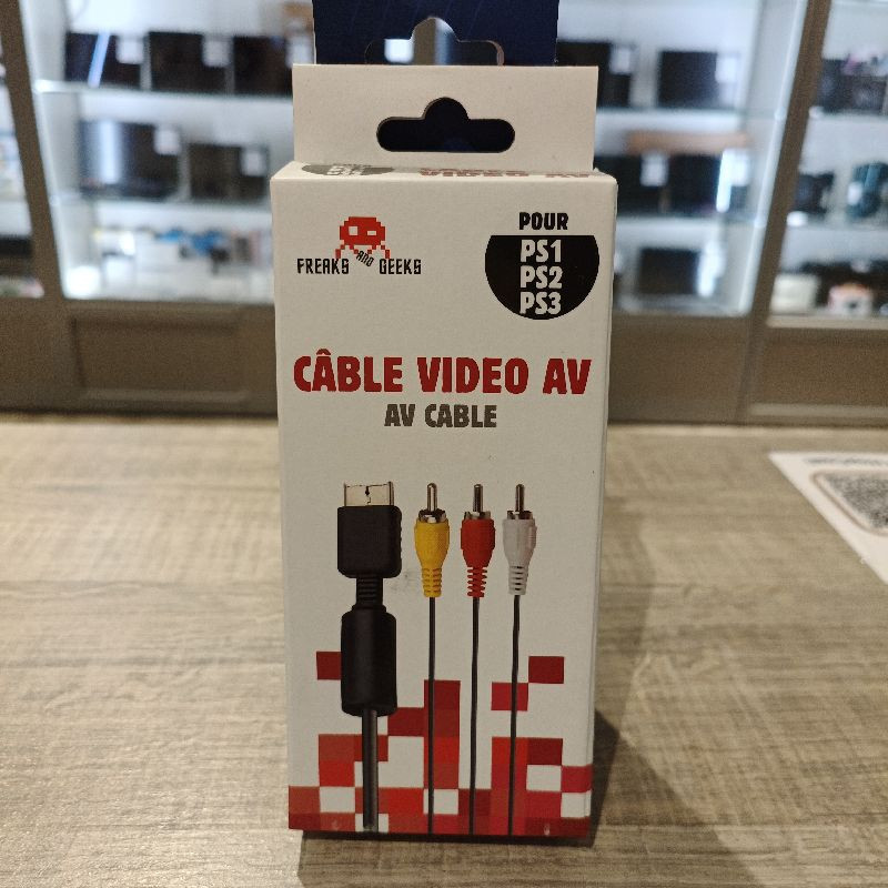 CABLE VIDEO AV PS1 PS2 PS3 CABLE VIDEO AV PS1 PS2 PS3