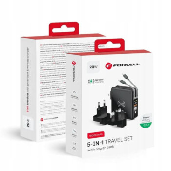 FORCELL 20W 5 IN 1 TRAVEL SET