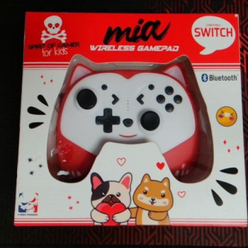 MANETTE SWITCH SPIRIT OF GAME FOR KIDS MIA ROUGE  WIRELESS