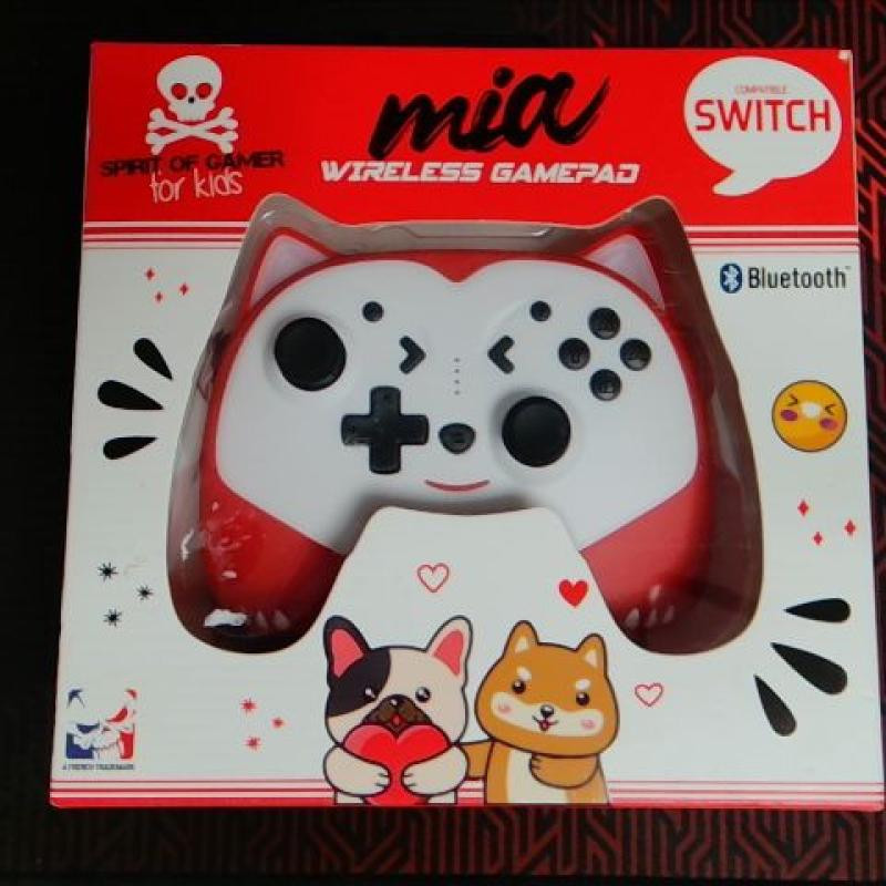 MANETTE SWITCH SPIRIT OF GAME FOR KIDS MIA ROUGE WIRELESS MANETTE SWITCH SPIRIT OF GAME FOR KIDS MIA ROUGE WIRELESS