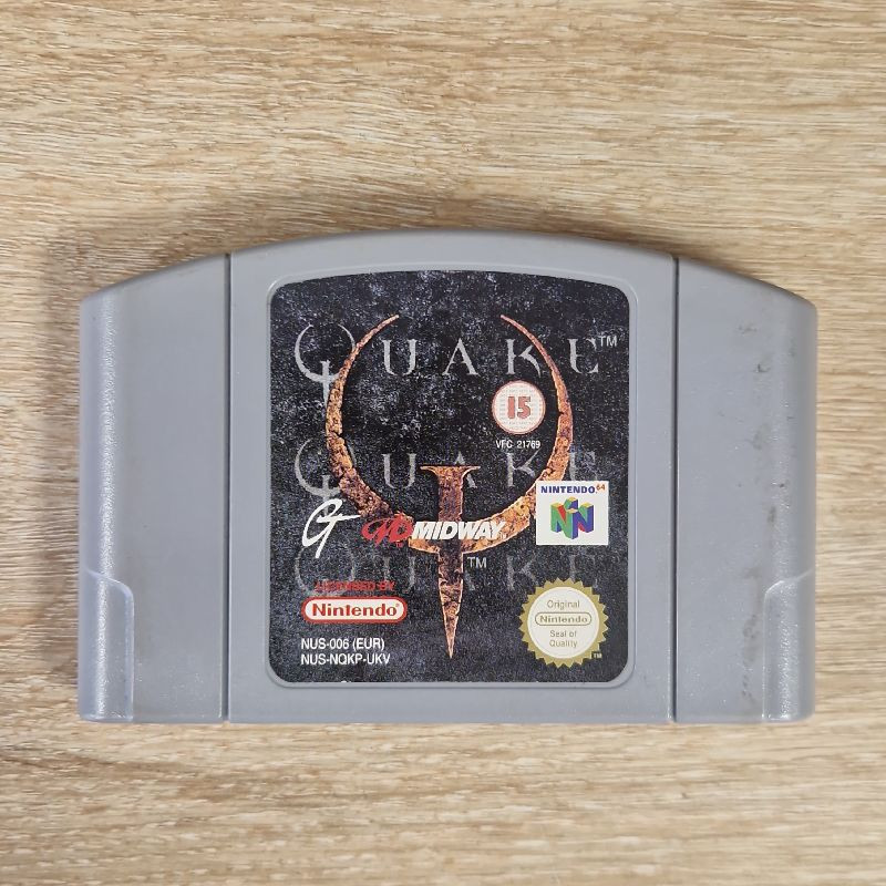 QUAKE - N64 (JEU SEUL) (EUR) QUAKE - N64 (JEU SEUL) (EUR)