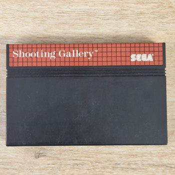 JEU SHOOTING GALLERY - SEGA MASTER (JEU SEUL)