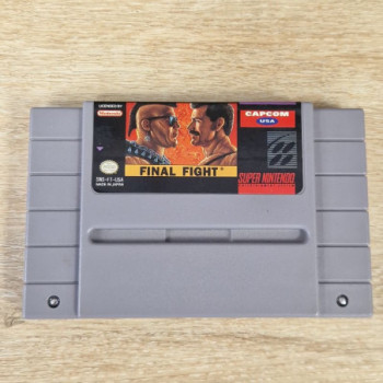 FINAL FIGHT SUPER NES USA