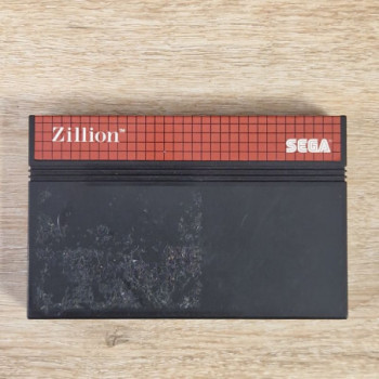 JEU ZILLION - SEGA MASTER (JEU SEUL)