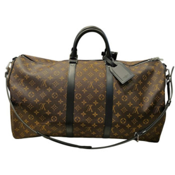 LOUIS VUITTON KEEPALL 55 BANDOULIERE TOILE MONOGRAM MACASSAR M56714 FULL SET 2025
