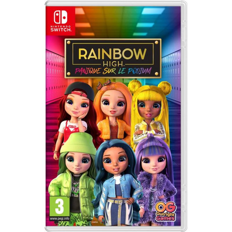 RAINBOW HIGH PANIQUE SUR LE PODIUM NINTENDO SWITCH
