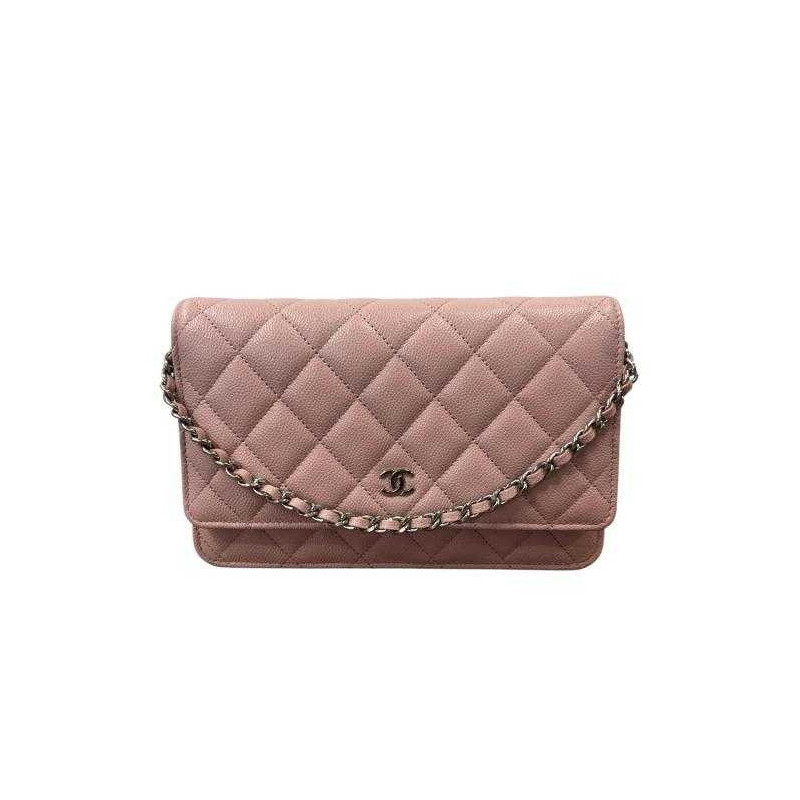 POCHETTE CHANEL WOC 2024 CUIR GRAINE ROSE FULLSET POCHETTE CHANEL WOC 2024 CUIR GRAINE ROSE FULLSET