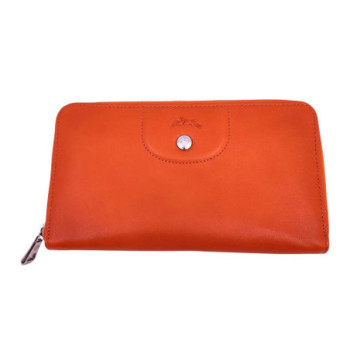 PORTEFEUILLE LONGCHAMP ORANGE