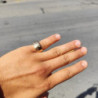 BAGUE CHOPARD CHOPARDISSIMO OR ROSE 18K T.51 826580-5001