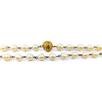COLLIER CHANEL PERLES L. 65 CM