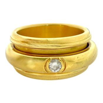 BAGUE PIAGET POSSESSION OR 18CT 21.34GR DIAMANT T58