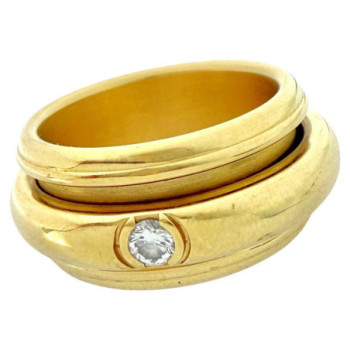 BAGUE PIAGET POSSESSION OR 18CT 21.34GR DIAMANT T58