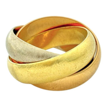 BAGUE CARTIER OR 18CT  14.64GR EXTRA LARGE T49