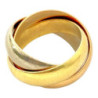 BAGUE CARTIER OR 18CT  14.64GR EXTRA LARGE T49