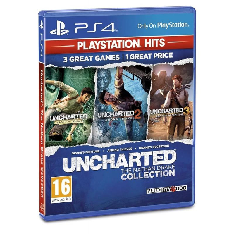 UNCHARTED THE NATHAN DRAKE COLLECTION - PS4 UNCHARTED THE NATHAN DRAKE COLLECTION - PS4