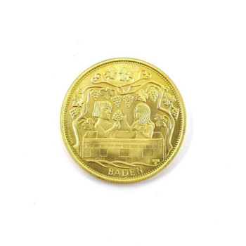 MEDAILLE COMMEMORATIVE BROWN BOVERI OR 18K 12.56G 1966