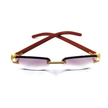 LUNETTES CARTIER EXCEPTION RED WOOD CT0286O 004