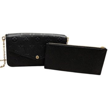 LOUIS VUITTON POCHETTE FELICIE CUIR MONOGRAM EMPREINTE
