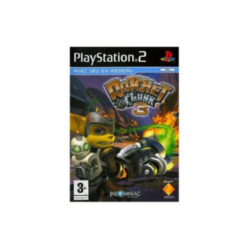 JEU PS2 RATCHET CLANK 3 + NOTICE