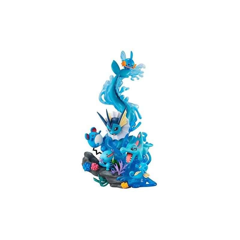 G.E.M.EX Series Pokemon Mizu Type Dive to Blue Approx. 8.7 Inches (220 Mm) PVC Pre-Painted Complete Figure G.E.M.EX Series Pokemon Mizu Type Dive to Blue Approx. 8.7 Inches (220 Mm) PVC Pre-Painted Complete Figure