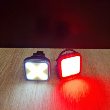 ECLAIRAGE VELO RECHARGEABLE KNOG BLINDER SET