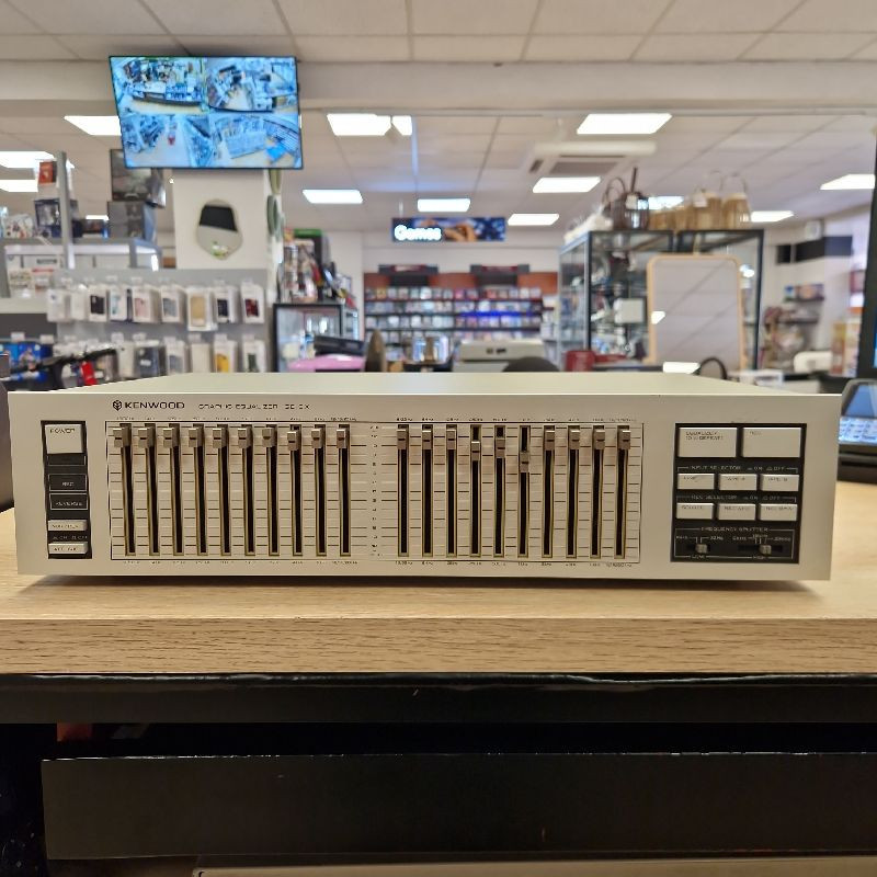 KENWOOD GE-9X STEREO GRAPHIC EQUALIZER (1982-83) KENWOOD GE-9X STEREO GRAPHIC EQUALIZER (1982-83)