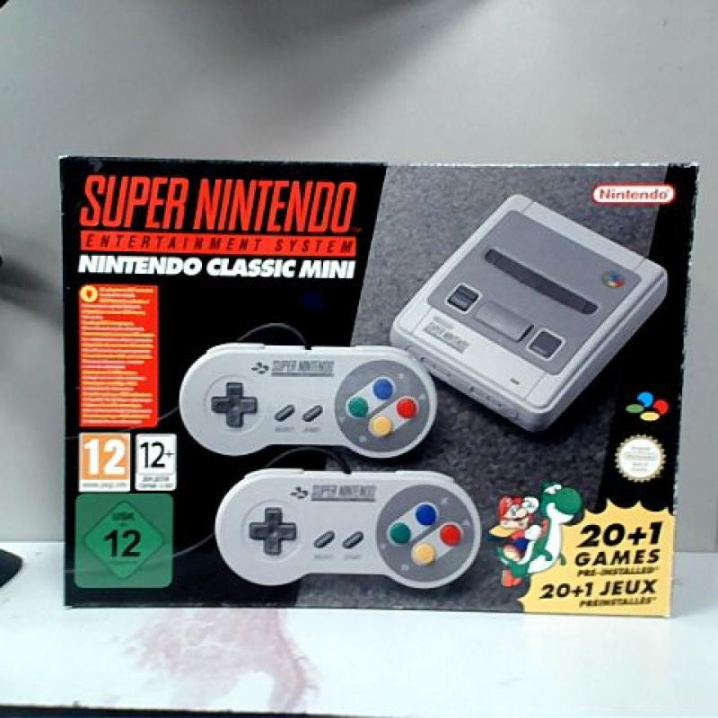 CONSOLE SUPER NES MINI EN BOITE CONSOLE SUPER NES MINI EN BOITE