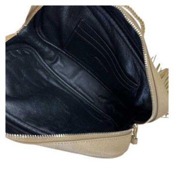 SAC YSL LOU CAMERA BEIGE ET DORE