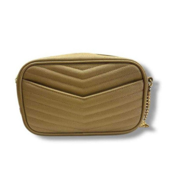 SAC YSL LOU CAMERA BEIGE ET DORE