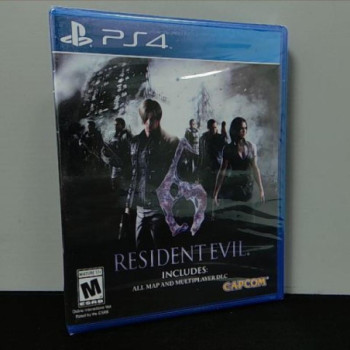 RESIDENT EVIL 6 PS4 NEUF/BLISTER