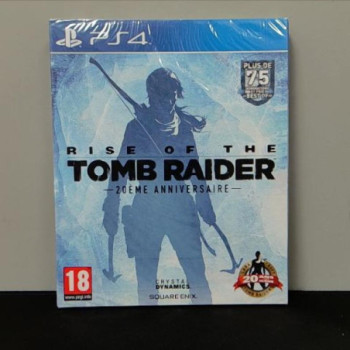 RISE OF THE TOMB RAIDER 20EME ANNIVERSAIRE PS4 NEUF/BLISTER