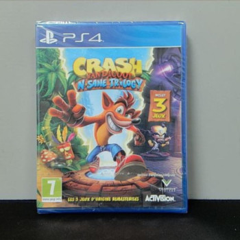 CRASH BANDICOOT N SANE TRILOGY PS4 NEUF/BLISTER