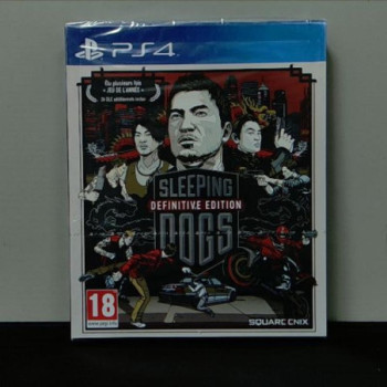 SLEEPING DOGS DEFINITIVE EDITION PS4 NEUF/BLISTER