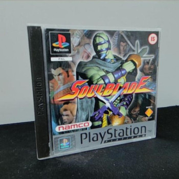 SOULBLADE PS1 PLATINUM COMPLET
