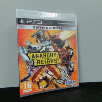 ANARCHY REIGNS EDITION LIMITEE PS3 NEUF/BLISTER