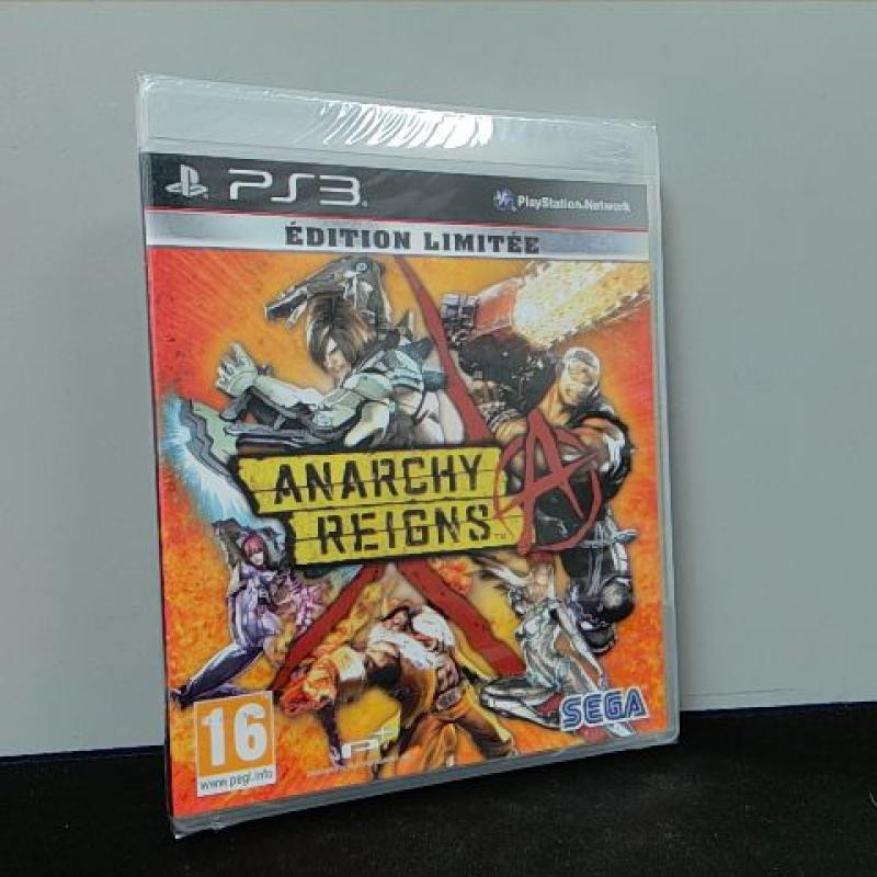 ANARCHY REIGNS EDITION LIMITEE PS3 NEUF/BLISTER ANARCHY REIGNS EDITION LIMITEE PS3 NEUF/BLISTER