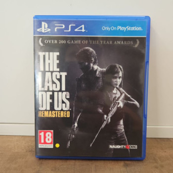 THE LAST OF US  REMASTERED PS4 PLAYSTATION HITS NEUF