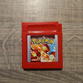 POKEMON ROUGE GAME BOY JEU SEUL