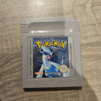 POKEMON VERSION ARGENT GAME BOY COLOR JEU SEUL