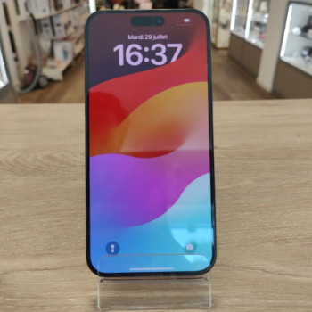 APPLE IPHONE 15 PRO MAX 256GB BLACK TITANIUM
