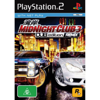 MIDNIGHT CLUB 3 - DUB EDITION REMIX (PS2) + NOTICE