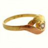 BAGUE OR JAUNE 14CT 1.67GR T57